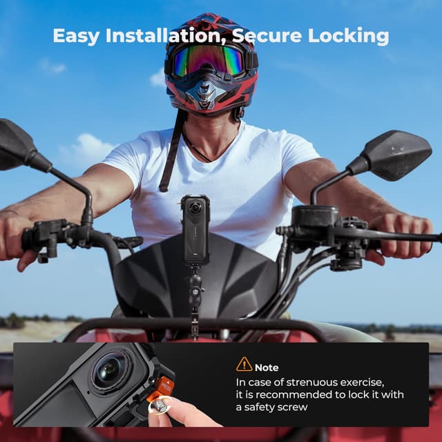 Thumbnail 5 de K&F CONCEPT Käfig für Insta360 X5 Aluminiumgehäuse