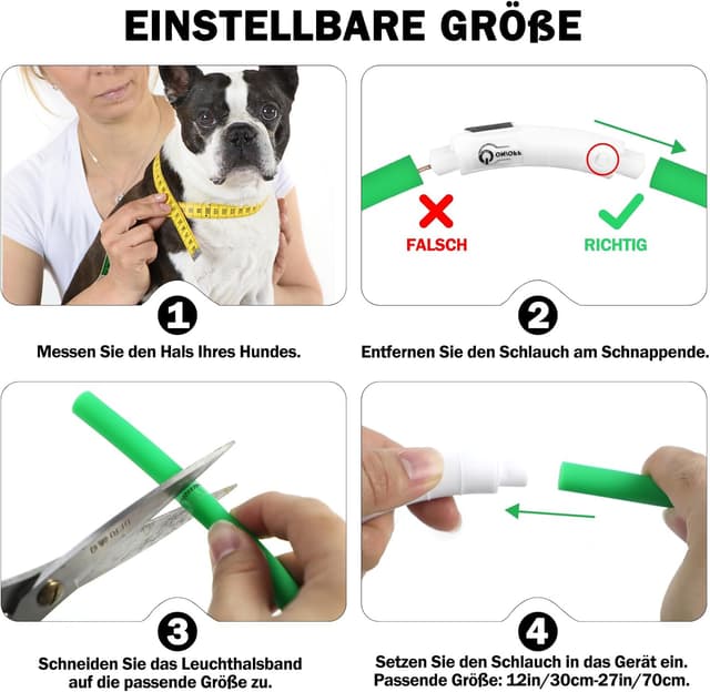 Thumbnail 4 de Nepfaivy Leuchthalsband Hund 70 cm