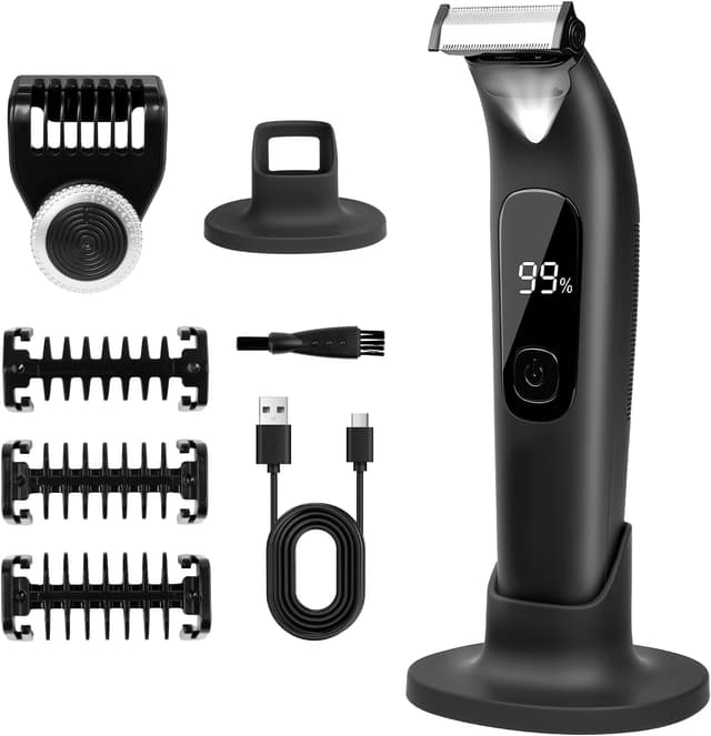 Imagen de Carehabi Rasoio Intimo Uomo trimmer corpo IPX6 impermeabile en OfertitasTOP