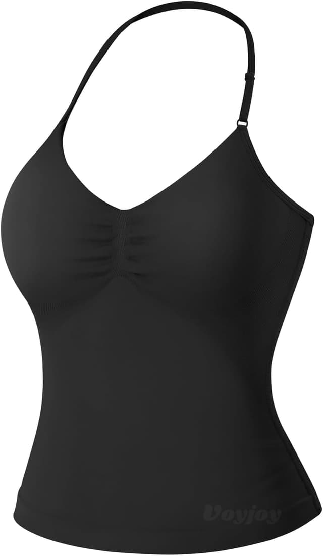 Thumbnail 6 de VOYJOY Impact Longline Strappy Workout Tank Top for Women (Sports Bra Camis)