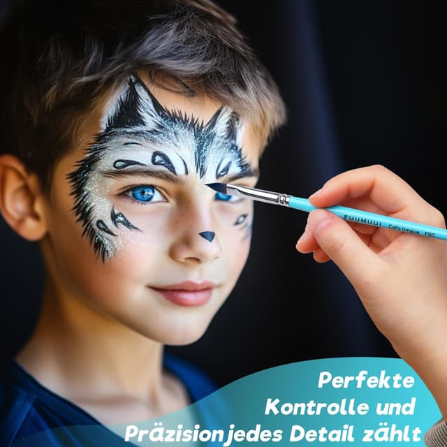 Thumbnail 6 de Kinderschminke Pinselset 7er Synthetischhaar