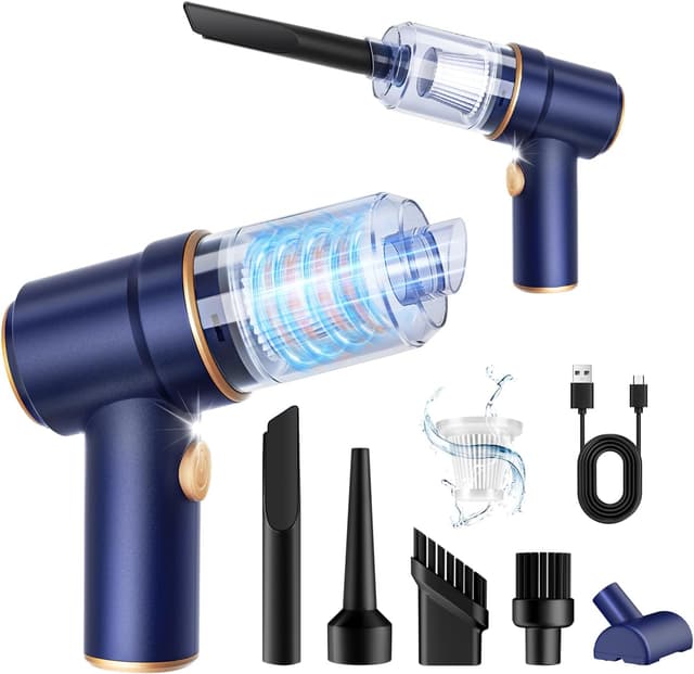 Imagen de KMM Handheld Car Vacuum 9000 Pa with LED light en OfertitasTOP