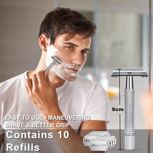 Detalle de Shaving kit for men with 7 essentials