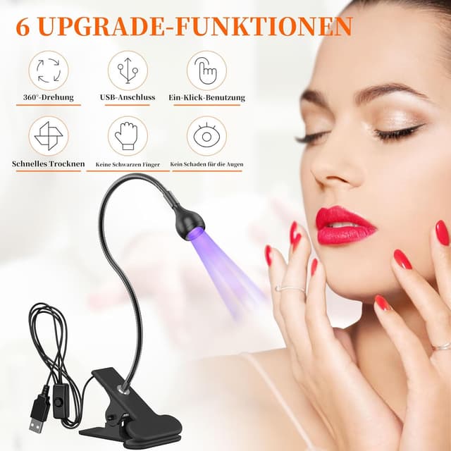 Thumbnail 5 de AISEELY UV Nagellampe 3W đ