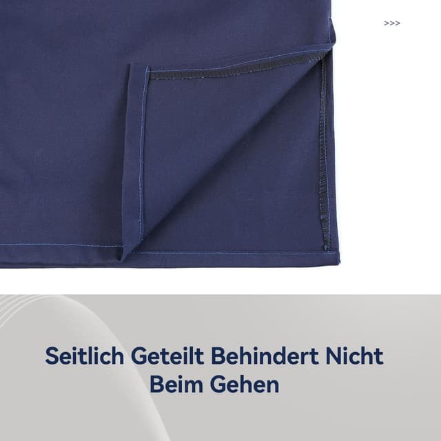 Thumbnail 3 de SUSHIMIAN Arbeitskittel Herren Lang