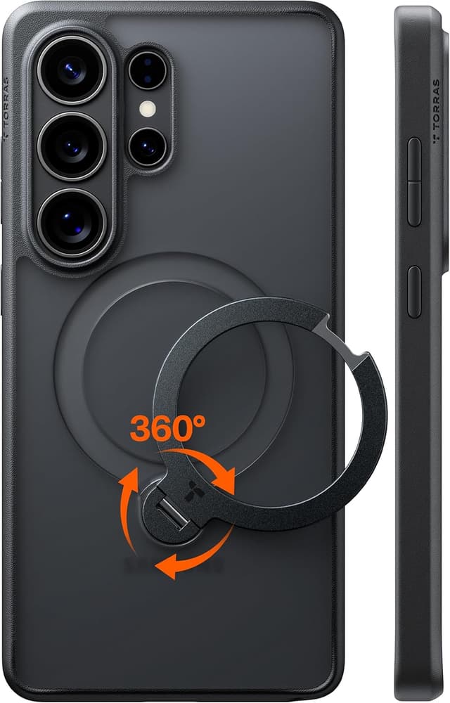 Detalle de TORRAS Ostand Q3 Spin for Samsung S26 Ultra Case
