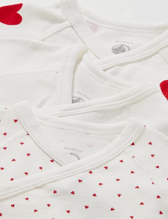 Thumbnail 1 de Petit Bateau A00az Langarm-Body 3er Pack 👶