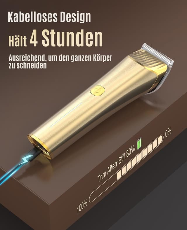 Thumbnail 6 de oneisall Kabelloses Pferdeschermaschine 7000 RPM đŽ