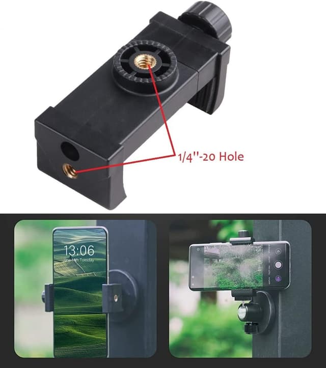 Detalle de Magnetic Phone Holder with 18cm Folding Arm (360°) – strong neodymium mount for phones