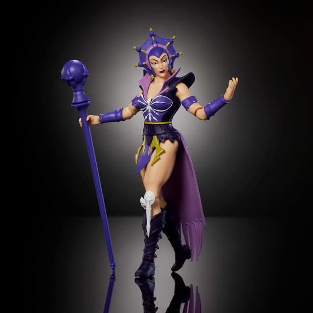 Detalle de Masters of the Universe Origins Evil-Lyn 200X Cartoon Collection Action Figure (5.5 Inch) with Wand
