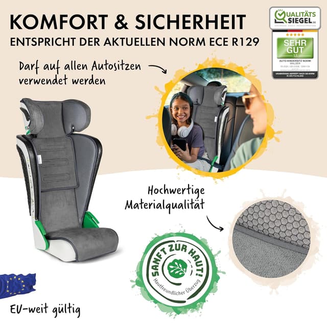 Thumbnail 1 de WALSER Noemi Kindersitz 3-8 Jahre, extra schmal