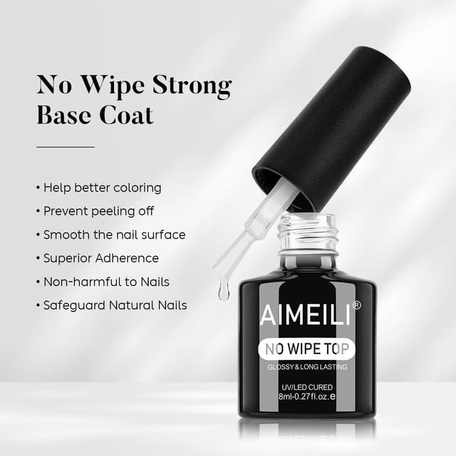 Thumbnail 2 de AIMEILI Base y Top Coat 2 x 8 ml