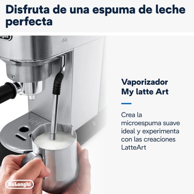 Thumbnail 4 de De'Longhi Dedica Arte EC885.M cafetera espresso manual ☕