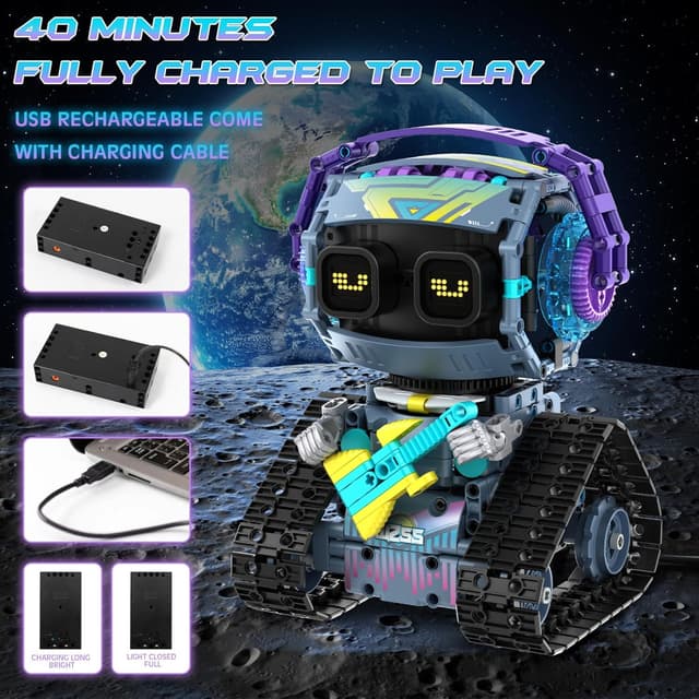 Thumbnail 4 de QHECTTY 3-in-1 STEM Robot Kit 433 pcs 🤖