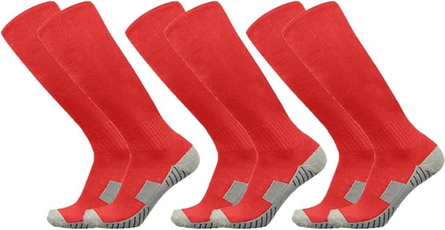 Thumbnail 6 de Baseball Socks 3-Pairs (Kids/Youth/Adult) Cushioned Athletic Socks for Soccer, Softball & More