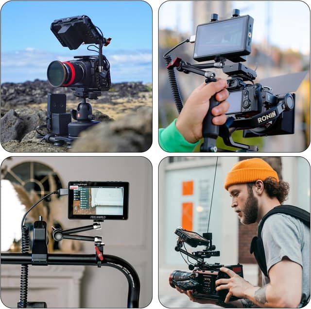 Detalle 2 de HSU Magic Arm mit 1/4"-Schraube – verstellbarer 9,8 Zoll Gelenkarm für SmallRig Cage & Zubehör