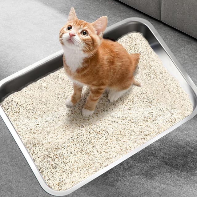 Thumbnail 6 de Edelstahl Katzenklo 50×35×15 cm 🐾