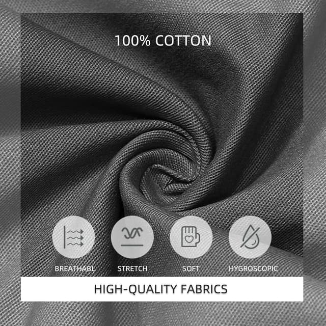 Detalle de LIUPMWE Herren Chino-Cargo Jogginghose aus Baumwolle mit Kordelzug und Taschen