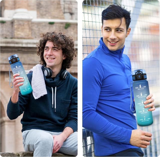 Thumbnail 6 de Borraccia 1L con filtro e indicatore del tempo 🚰