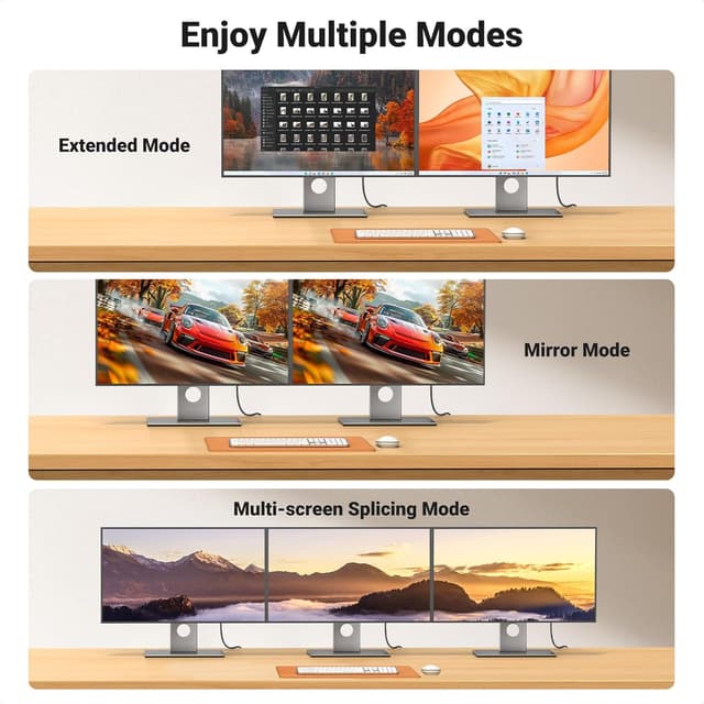 Thumbnail 4 de UGREEN 4K DisplayPort to HDMI Cable 1M
