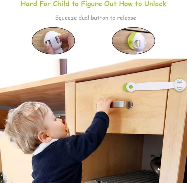 Thumbnail 2 de Vicloon Blocca Cassetti 6 pezzi per bambini