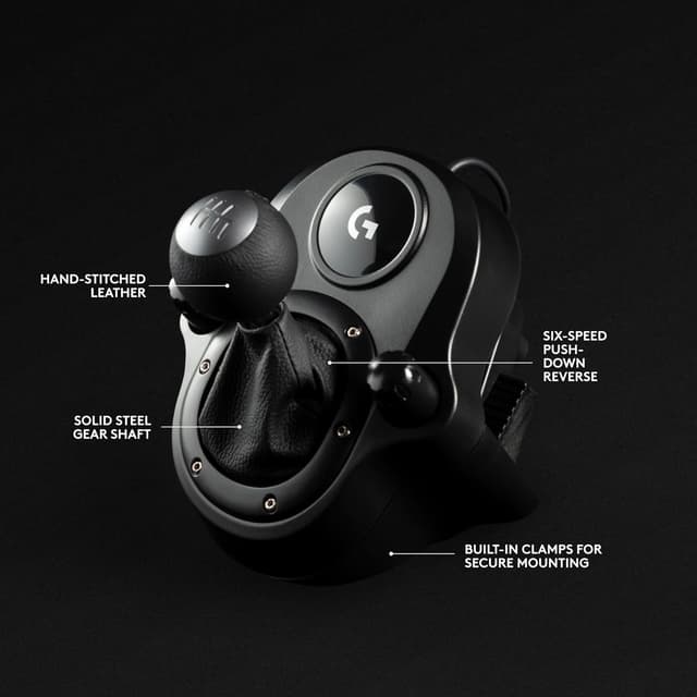 Thumbnail 6 de Logitech G G923 Racing Wheel & Pedals with TRUEFORCE and Driving Force Shifter (Xbox X|S, Xbox One, PC, Mac) – Black