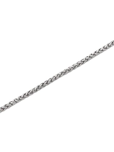 Detalle de SINGULARU Pulsera Fine Disco de acero inoxidable para mujer (17 cm + 3 cm)