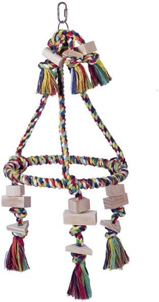 Imagen de Nobby 31690 Cage Toy Pyramide 59 x 30 cm 🐦 en OfertitasTOP