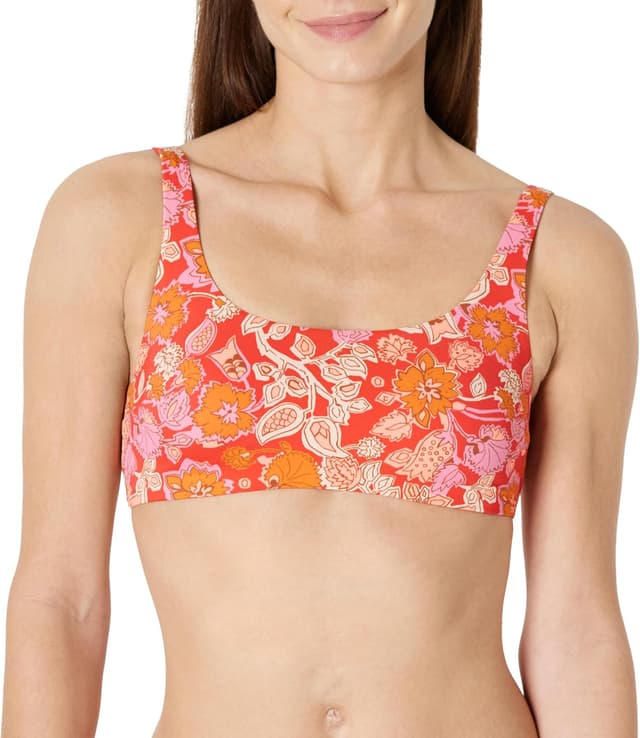Detalle de Amazon Essentials Women’s Squareneck Swim Bikini Top