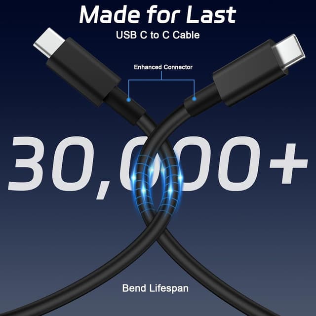 Detalle 2 de Samsung Charger Cable 10 ft 3M 2-Pack