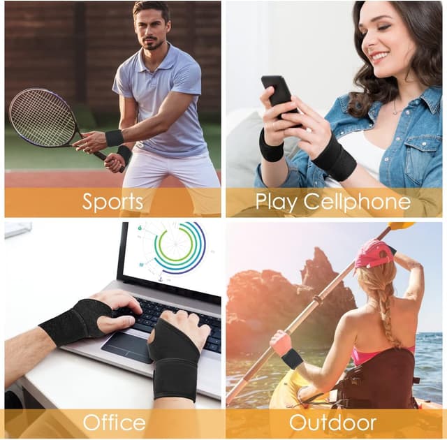 Thumbnail 6 de URAQT Fascia Polso 2 pezzi