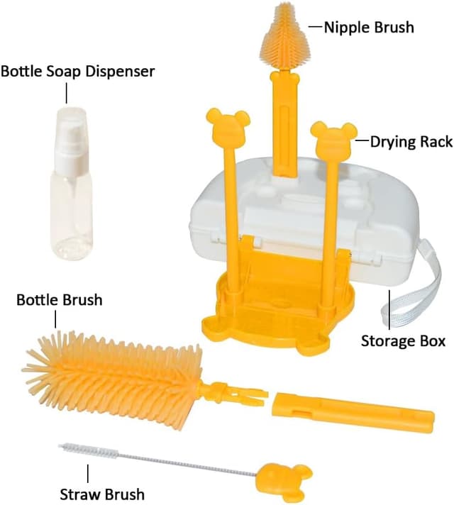 Thumbnail 2 de EMTSEB 7-in-1 baby bottle brush set