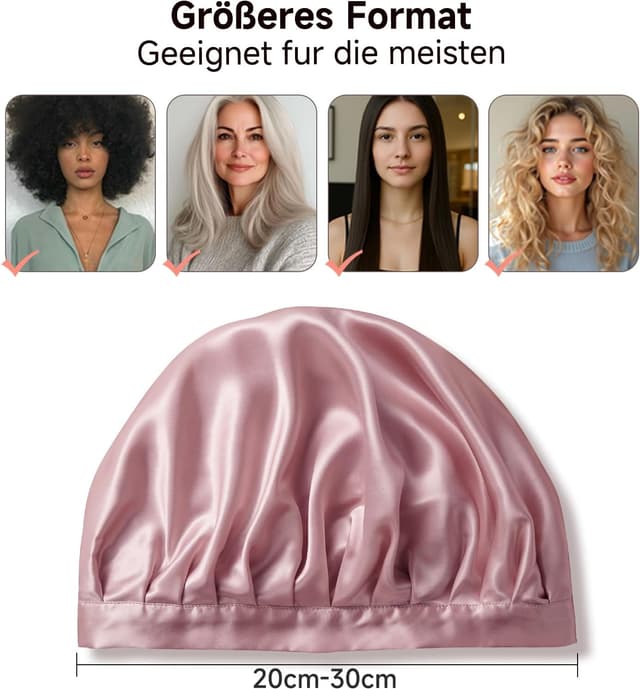 Thumbnail 5 de Kaome Seiden-Schlafmütze 22 Momme, 100% Maulbeerseide, verstellbar
