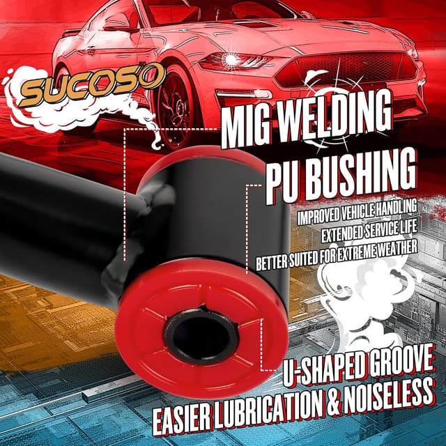 Thumbnail 2 de SUCOSO 2-4" Lift Upper Control Arms for Silverado