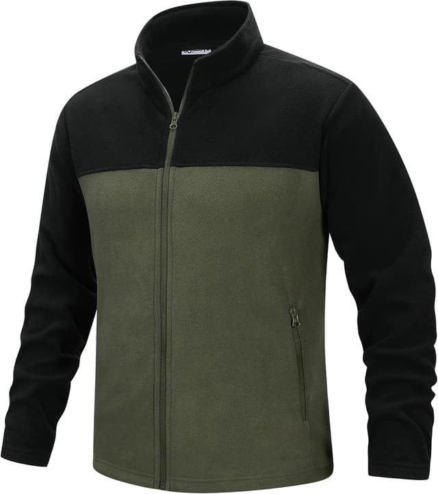 Detalle de 33,000ft Herren Fleecejacke leicht als Übergangsjacke & Midlayer