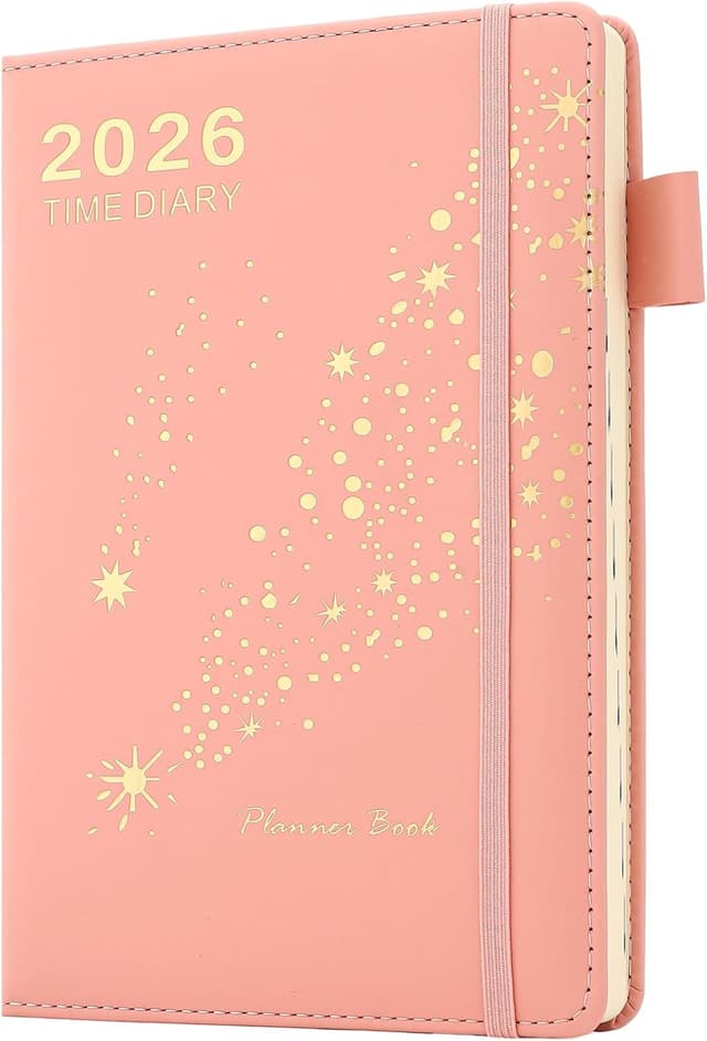 Detalle de Agenda académica 2026 A5 página por día