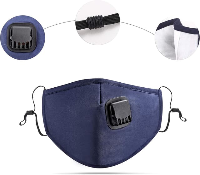 Detalle 2 de Breathable DualVertex face mask with filters