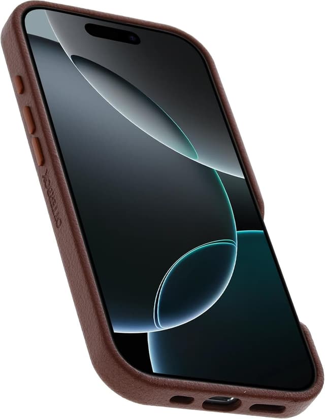 Detalle de Otterbox Symmetry Cactus Leather MagSafe iPhone 16 Pro