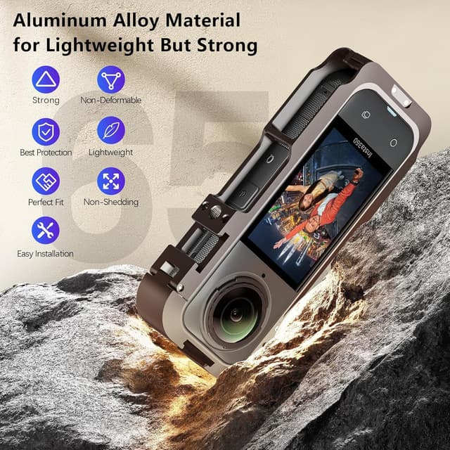 Thumbnail 4 de Amazear Insta360 X5 Metal Protective Case