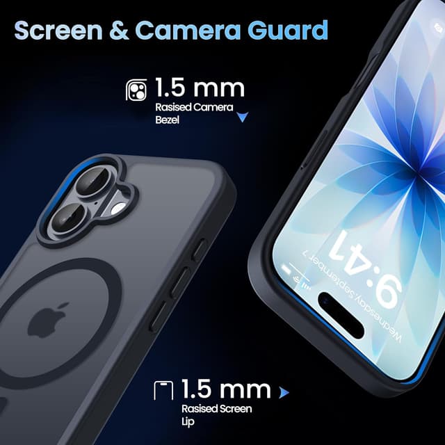 Detalle 2 de CACOE iPhone 17 Hülle 2,5 mm Schutz