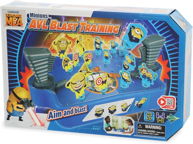 Detalle de EPOCH Games 7522 Minions AVL Blast Training – Party-Spiel für 2 Spieler ab 5 Jahren