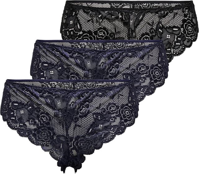 Detalle de Reggiseno Only Onlchloe Lace Bra con pizzo, coppe imbottite (confezione da 1)