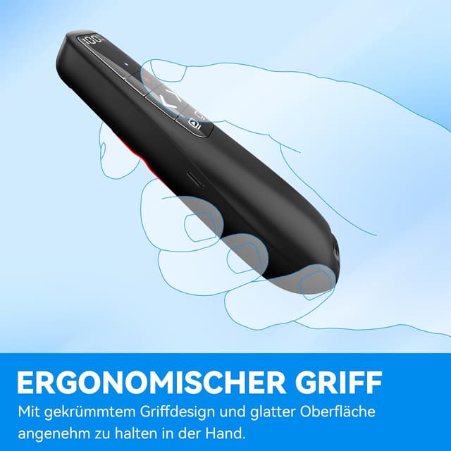 Detalle 2 de USB-C Präsentationsfernbedienung mit 100 ft