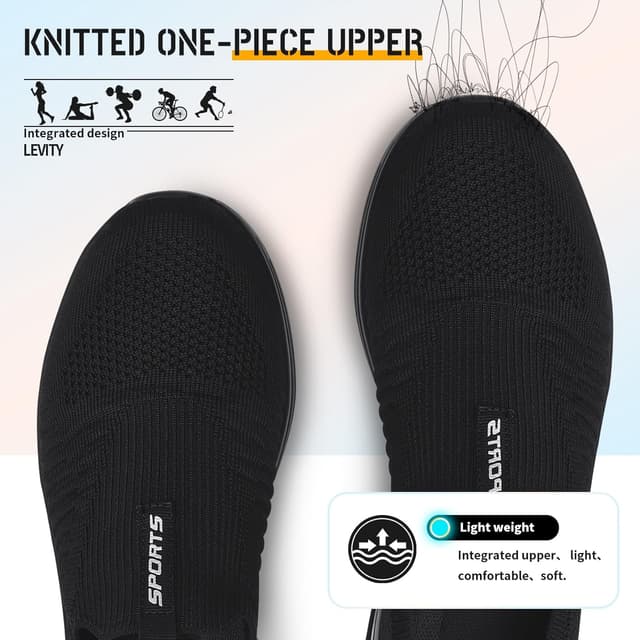 Thumbnail 6 de Slip on femme respirant, basket mode