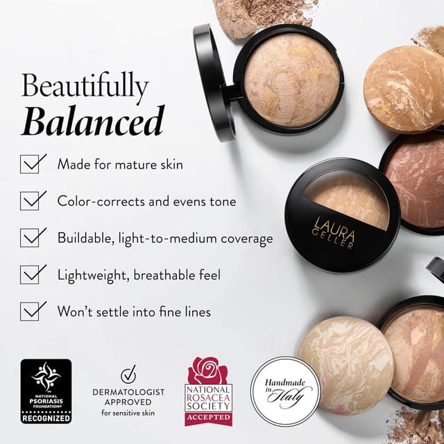 Thumbnail 4 de LAURA GELLER Balance-n-Brighten Powder Foundation ๐