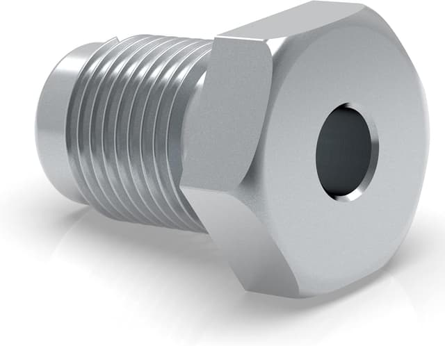 Detalle de Pack de 20 raccords mâles M10 x 1 pour tuyau de frein 4,75 mm (évasure DIN type F) – Type A DIN/ISO 1651