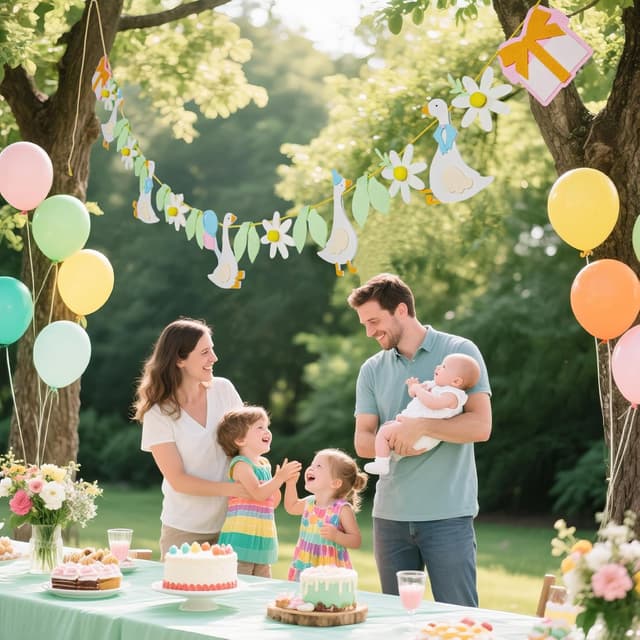 Detalle 2 de SUNBEAUTY Gänse-Banner Girlande für 3,5 m