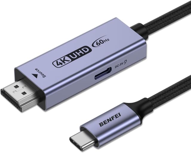 Imagen de BENFEI Adattatore HDMI→USB‑C 1.8m 4K@60Hz en OfertitasTOP