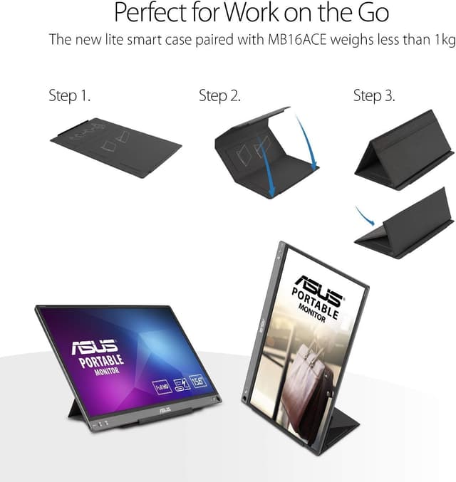 Detalle de ASUS ZenScreen MB16ACE 15.6" USB monitor