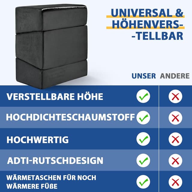 Thumbnail 4 de SKYNY Fußstütze höhenverstellbar 15–43 cm